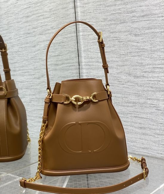 Christian Dior CD C est Bucket Bag with Chain Strap 9278