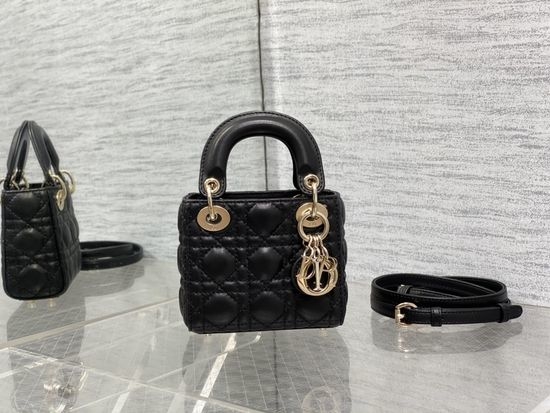 Christian Dior CD Lady Micro Lambskin Bag 6601