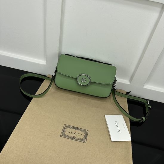 Gucci Petite GG Small Leather Shoulder Bag 739722
