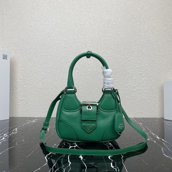 Prada Moon Bag Lambskin Shoulder Bag 1BA381