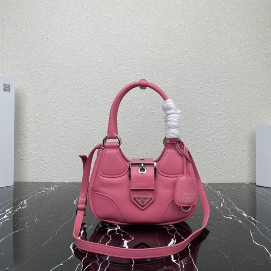 Prada Moon Bag Sheepskin Shoulder Bag 9995