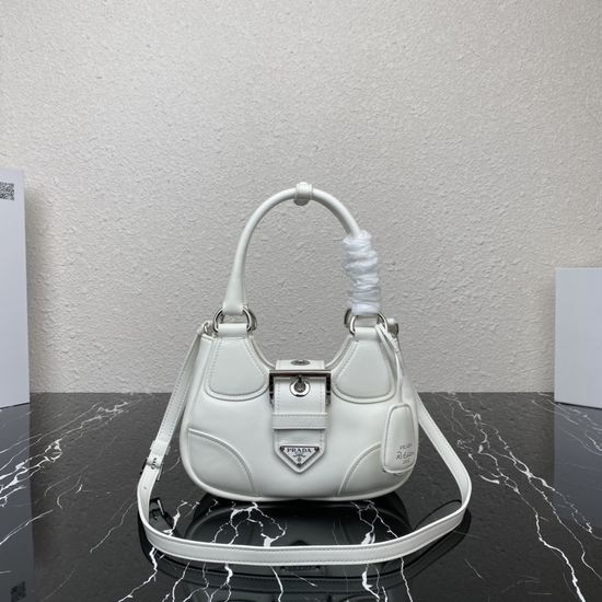 Prada Moon Bag Sheepskin Shoulder Bag 9992