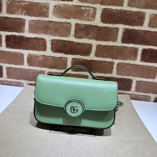 Gucci Green Leather Crossbody 739722