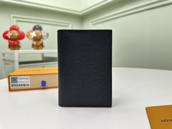 Louis Vuitton LV Coated Canvas Passport Holder M64596