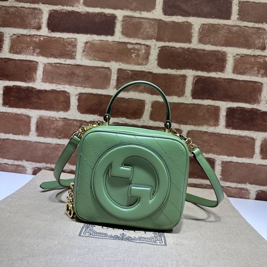 Gucci Matcha Green Crossbody Bag 744434 6866