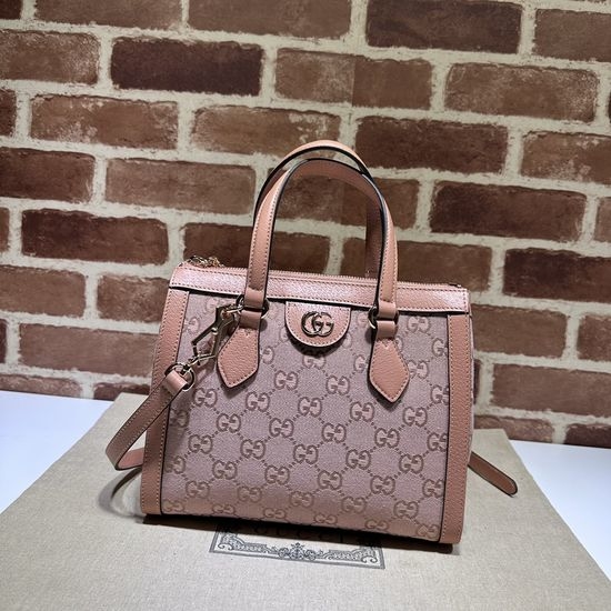 Gucci Canvas Leather Tote Bag 547551