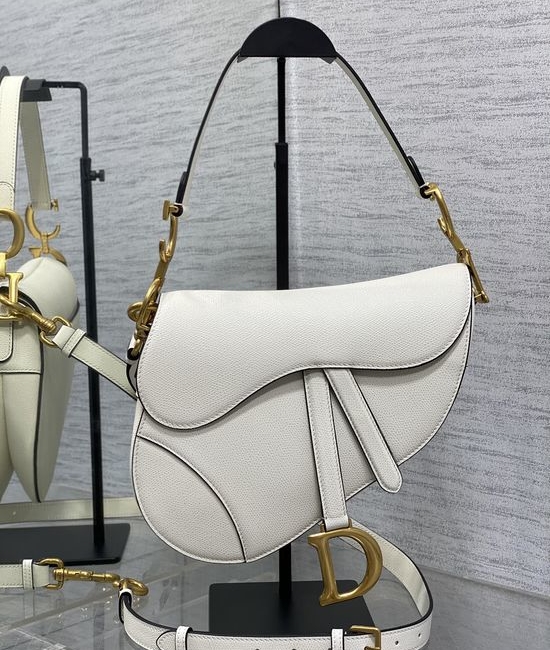 Christian Dior CD Saddle Bag Removable Adjustable Strap 3351
