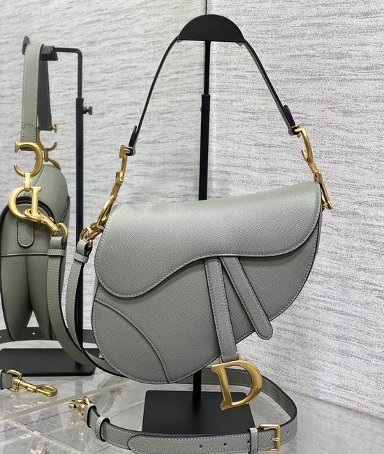 Christian Dior CD Saddle Large Shoulder Bag 12035