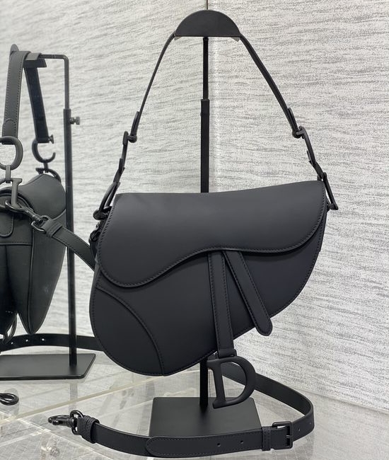Christian Dior CD Classic Saddle Bag with Adjustable Strap