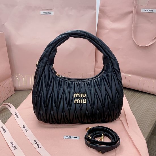 Miu Miu MiuWander Classic Matelasse Handbag 15597