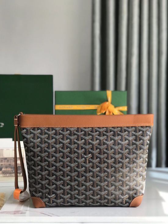 Goyard Conti Clutch Bag Detachable Wrist Strap 020233