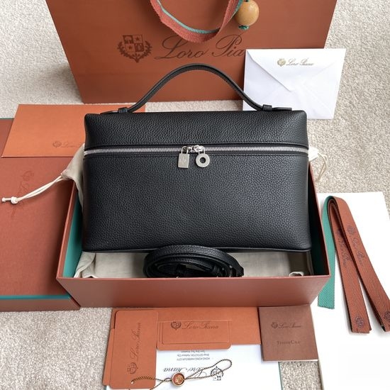Loro Piana Extra Pocket Calfskin Lunch Bag FAI8511