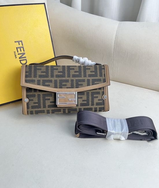 Fendi FF Vintage Box Versatile Crossbody Bag 8036