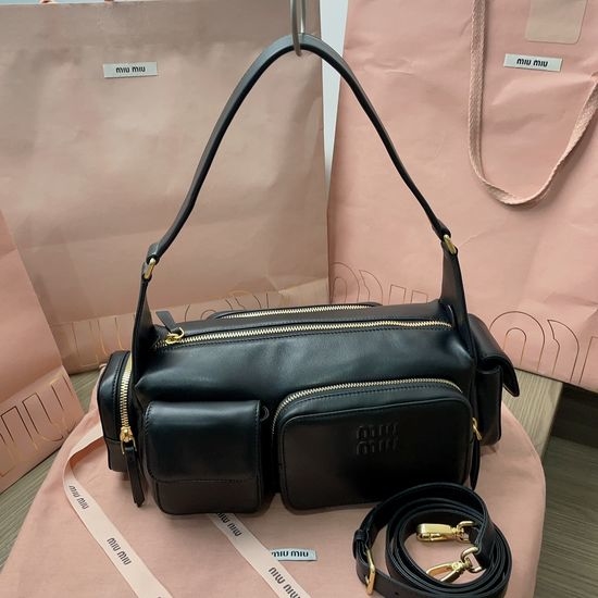 Miu Miu Motorcycle Bag Top Imported Lambskin 13761