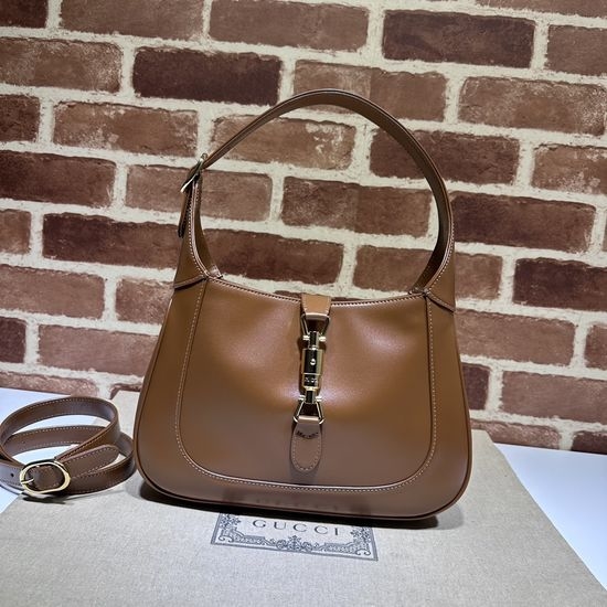 Gucci Original Leather Brown Handbag 636709