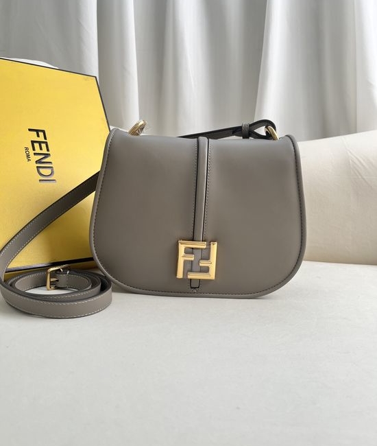 Fendi Cmon Handbag Arc Design Metal FF Logo 507