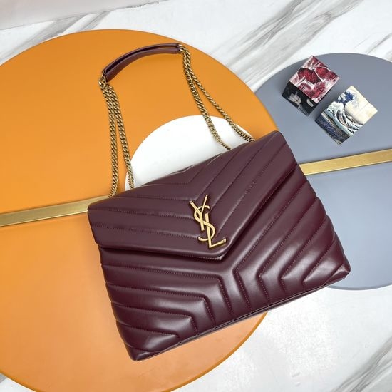 Yves Saint Laurent YSL LouLou Y-shaped Crossbody Bag 459749.ZX