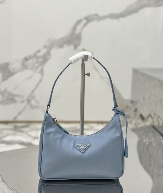 Prada Hobo Nylon Shoulder Bag 1NE204