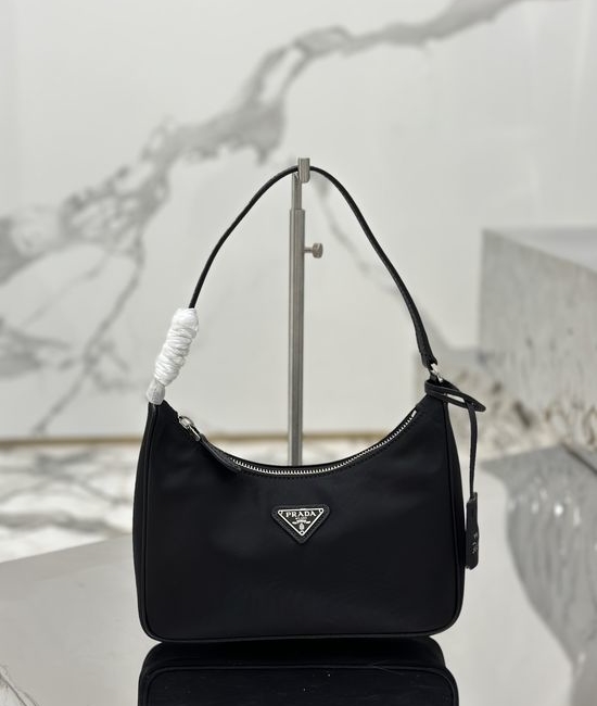 Prada Hobo Nylon Shoulder Bag 1NE204