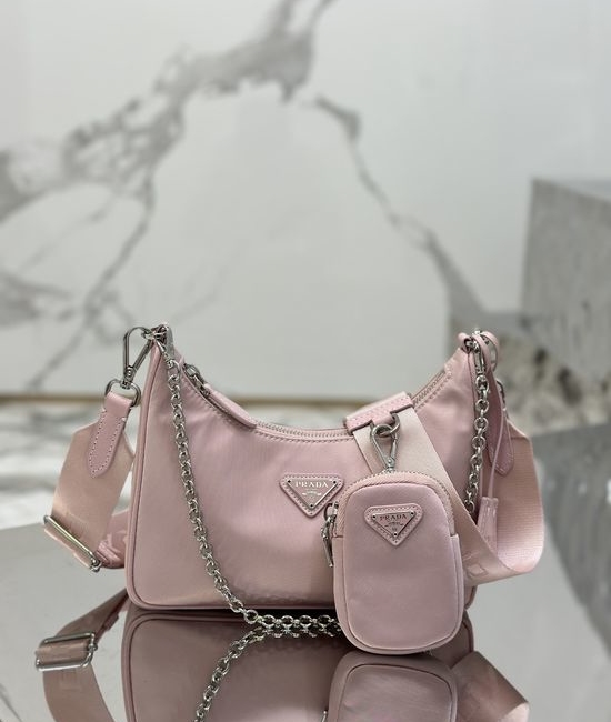 Prada Hobo Three-in-One Bag Timeless Appeal 1BH204