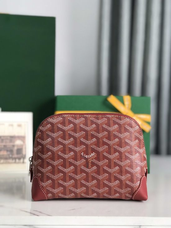 Goyard Vendome Pouch Shell Shaped Cosmetic Bag 020232