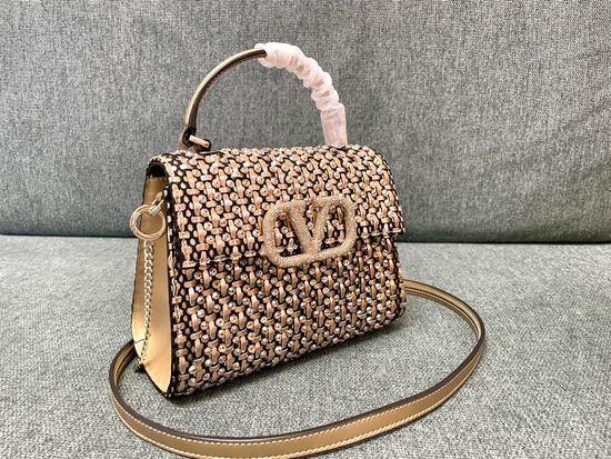 Valentino Garavani VSLING Woven Briefcase 0530