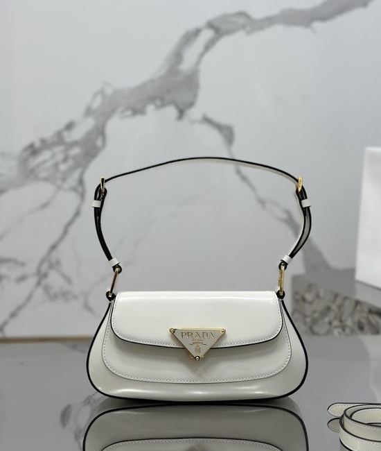 Prada Flap Shoulder Bag Leather 1BD345