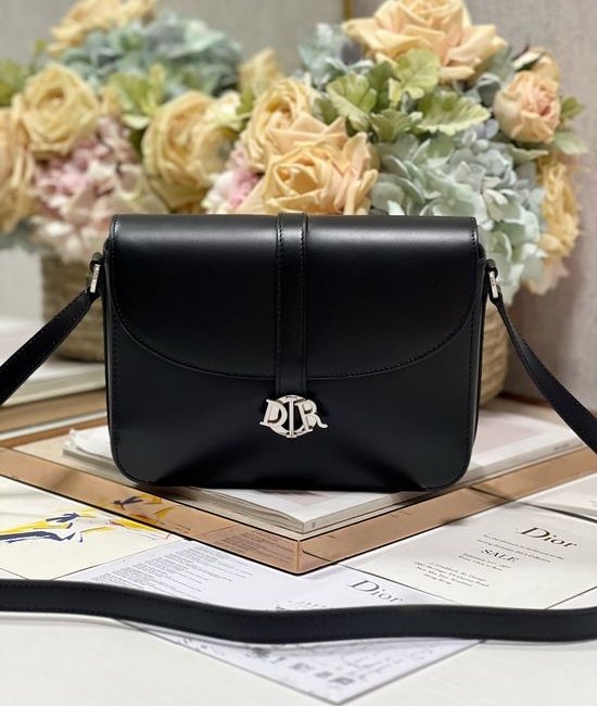 Christian Dior CD Flap Leather Crossbody Bag 051