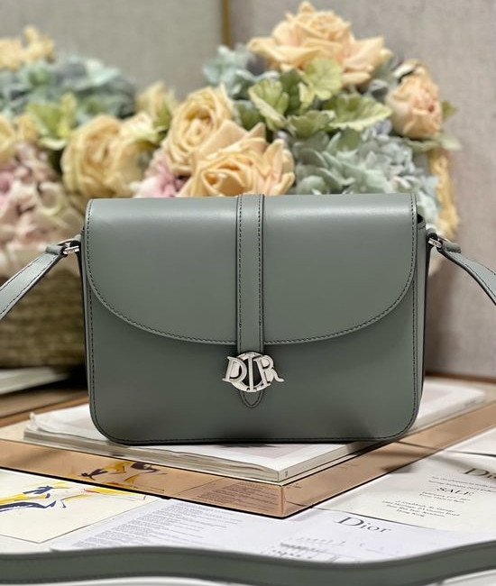 Christian Dior CD Flap Leather Crossbody Bag 051