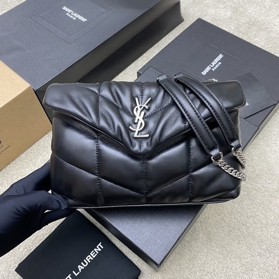 Yves Saint Laurent YSL LOULOU PUFFER Mini Quilted Lambskin Bag 759337