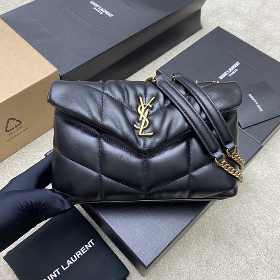 Yves Saint Laurent YSL LOULOU PUFFER Mini Quilted Lambskin Bag 759337