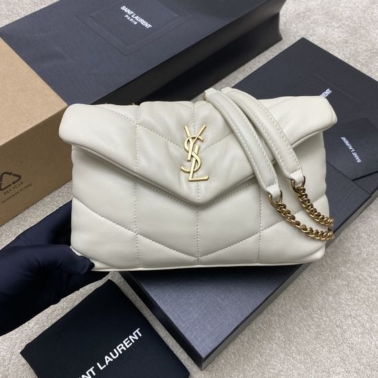 Yves Saint Laurent YSL LOULOU PUFFER Mini Quilted Lambskin Bag 759337