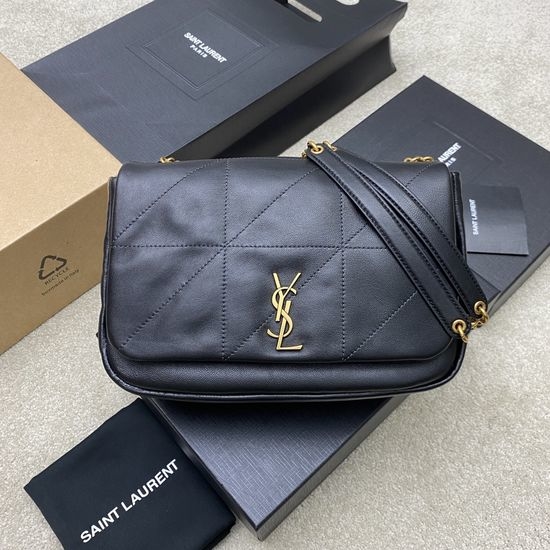 Yves Saint Laurent YSL JAMIE Quilted Napa Leather Handbag 763475