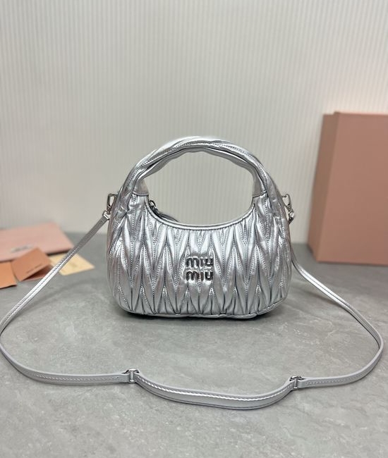 Miu Miu MiuWander Timeless Quilted Leather Purse 5BC125