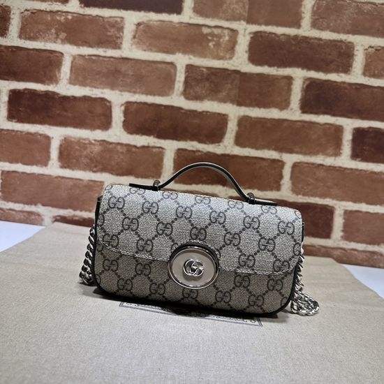 Gucci Large Bag Classic Brown Pattern 760194