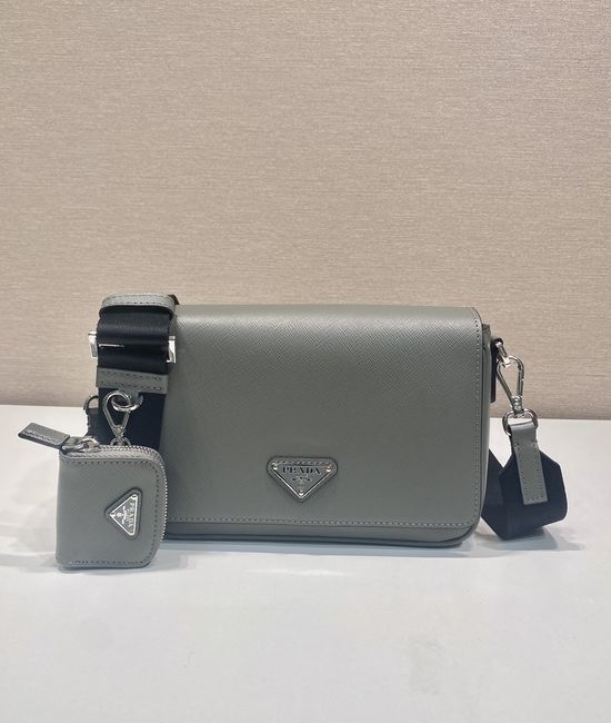 Prada Saffiano Leather Shoulder Bag 2VD059