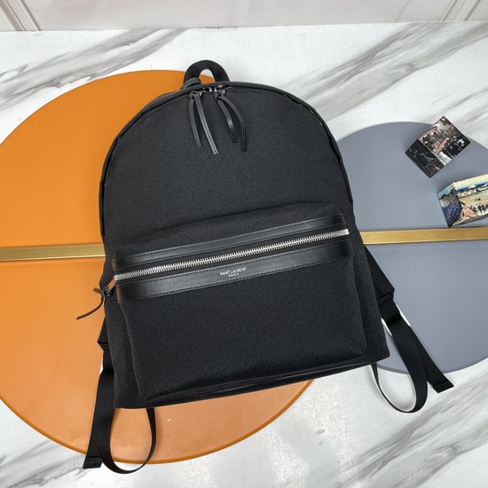 Yves Saint Laurent Backpack with Italian Leather 326865