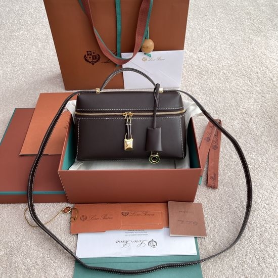 Loro Piana Extra Bag Smooth-Grained Brown 8351
