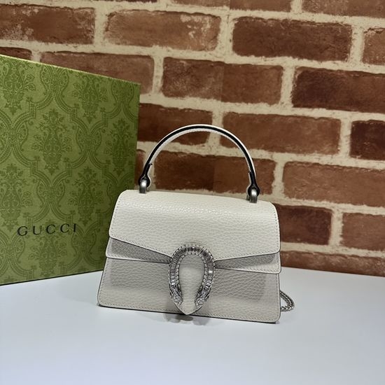 Gucci Original Leather Two-Tone Handbag 752029