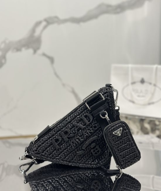 Prada Woven Triangle Bag 1BH190