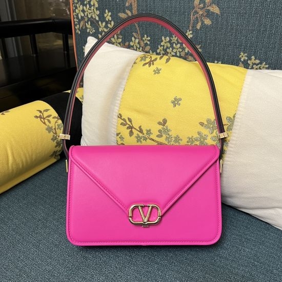 Valentino GARAVANI LETTER Calfskin Handbag 1050L