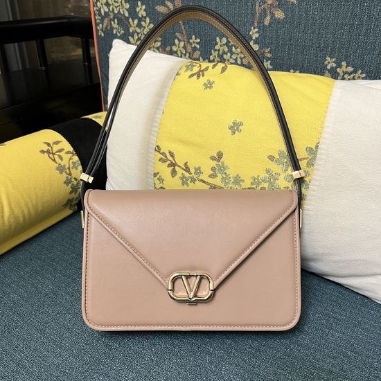 Valentino GARAVANI LETTER Calfskin Handbag 1050L