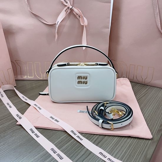 Miu Miu Calfskin Lunch Box Bag 5BH229