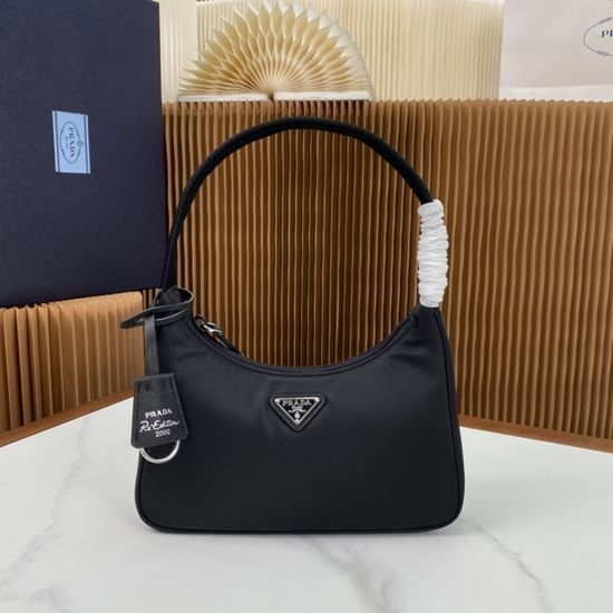 Prada HOBO Classic Nylon Shoulder Bag 1NE515