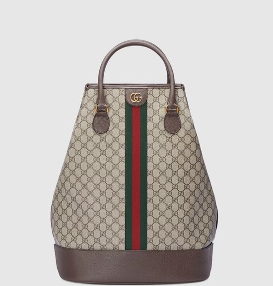 Gucci Ophidia GG Supreme Large Top Handle Bucket Bag 760227