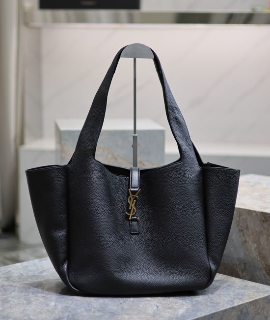 Yves Saint Laurent YSL Bea New Shopping/Hobo Bag with Natural Sag Arc 763435