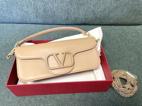 Valentino Lambskin Handbag with Detachable Chain 1133L