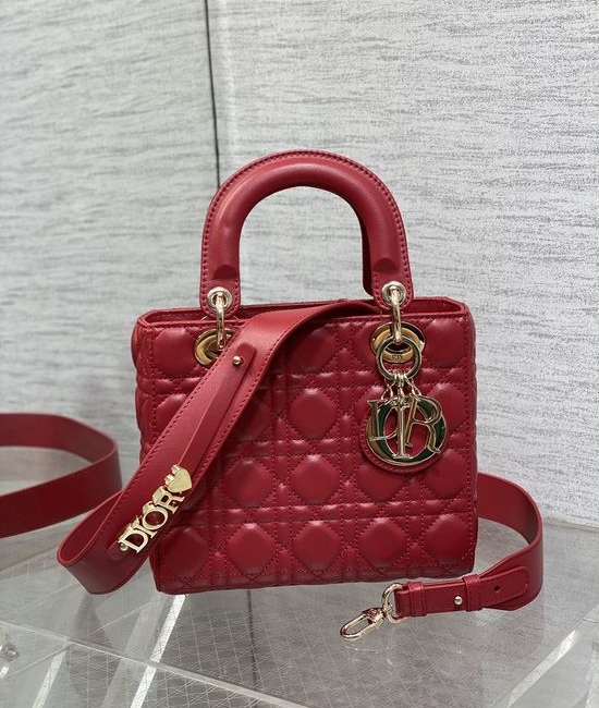 Christian Dior CD Lady Christian Dior CD Lambskin Handbag 6604
