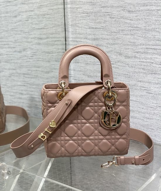 Christian Dior CD Lady Series Lambskin Quilted Bag 6604
