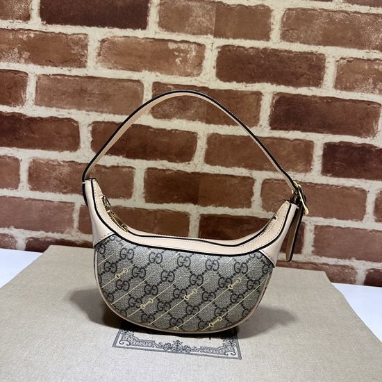 Gucci Handbag Brown PVC Horsebit 774336